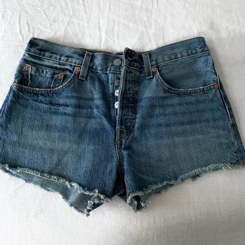 Levi's denim shorts